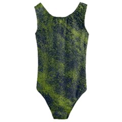Cracked Leather 2a Kids  Cut-out Back One Piece Swimsuit