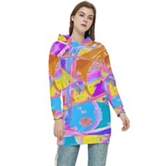 Sun Tea Women s Long Oversized Pullover Hoodie