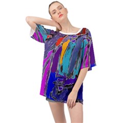 Waterfalls Oversized Chiffon Top by kiernankallan