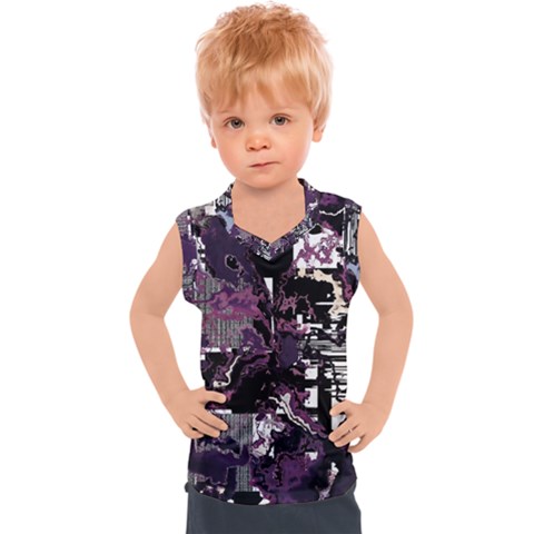 Pressure Points Kids  Sport Tank Top by MRNStudios