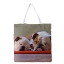 2 Sleeping Bulldogs Grocery Tote Bag View1