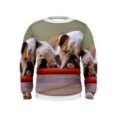 2 Sleeping Bulldogs Kids  Sweatshirt