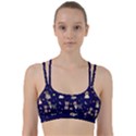 Terrier Cute Dog With Stars Sun And Moon Line Them Up Sports Bra View1