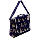 Terrier Cute Dog With Stars Sun And Moon Box Up Messenger Bag View2