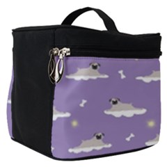 pug dog on a cloud Make Up Travel Bag (Small)