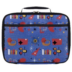 Blue 50s Full Print Lunch Bag by InPlainSightStyle