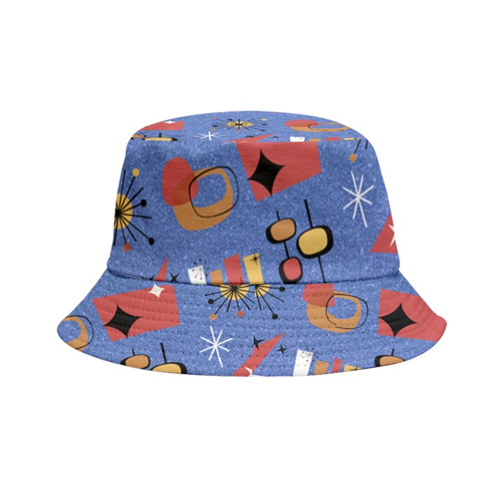 Blue 50s Bucket Hat