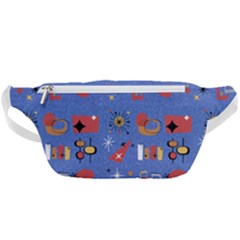 Blue 50s Waist Bag  by InPlainSightStyle