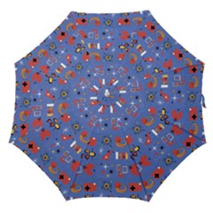 Blue 50s Straight Umbrellas by InPlainSightStyle