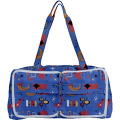 Blue 50s Multi Function Bag by InPlainSightStyle