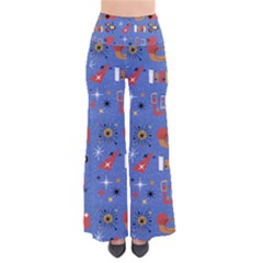 Blue 50s So Vintage Palazzo Pants by InPlainSightStyle