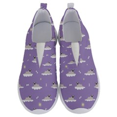 Cheerful Pugs Lie In The Clouds No Lace Lightweight Shoes