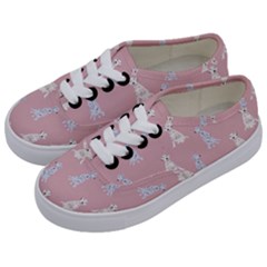 Dalmatians Favorite Dogs Kids  Classic Low Top Sneakers by SychEva