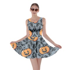 Halloween Jack O Lantern Skater Dress by NerdySparkleGoth