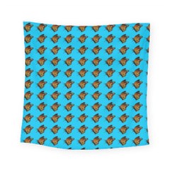 Monarch Butterfly Print Square Tapestry (small) by Kritter