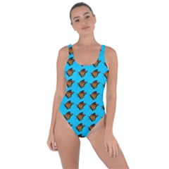 Monarch Butterfly Print Bring Sexy Back Swimsuit by Kritter