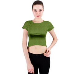 So Zoas Crew Neck Crop Top by Kritter