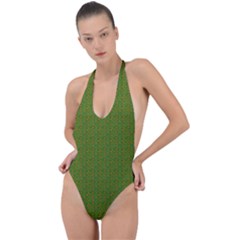 So Zoas Backless Halter One Piece Swimsuit by Kritter