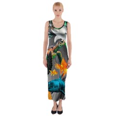 Point Of Entry 4 Fitted Maxi Dress