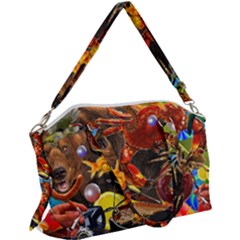 Through Space And Time 2 Canvas Crossbody Bag by impacteesstreetwearcollage