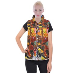 Through Space And Time 2 Women s Button Up Vest