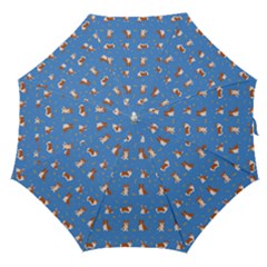 Cute Corgi Dogs Straight Umbrellas by SychEva