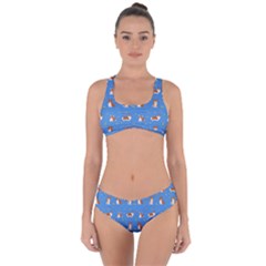 Cute Corgi Dogs Criss Cross Bikini Set by SychEva