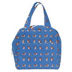 Cute Corgi Dogs Boxy Hand Bag by SychEva