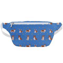 Cute Corgi Dogs Waist Bag  by SychEva