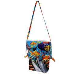 Under The Sea 4 Folding Shoulder Bag by impacteesstreetwearcollage