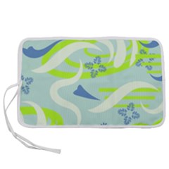 Folk flowers pattern  Pen Storage Case (M)