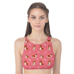 Cute Corgi Dogs Tank Bikini Top