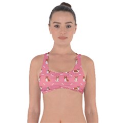 Cute Corgi Dogs Got No Strings Sports Bra by SychEva