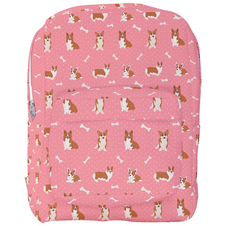 Cute Corgi Dogs Full Print Backpack