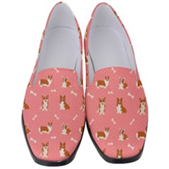 Cute Corgi Dogs Women s Classic Loafer Heels