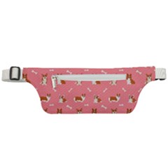 Cute Corgi Dogs Active Waist Bag by SychEva