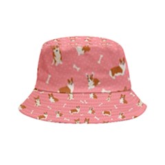 Cute Corgi Dogs Inside Out Bucket Hat