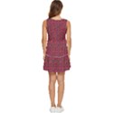 Pink Zoas Tiered Sleeveless Mini Dress View4