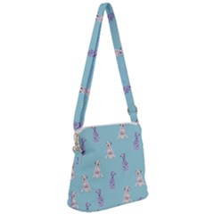 Dalmatians Are Cute Dogs Zipper Messenger Bag by SychEva