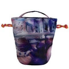Fog-1-1 Drawstring Bucket Bag by bestdesignintheworld