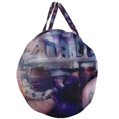 Fog-1-1 Giant Round Zipper Tote by bestdesignintheworld