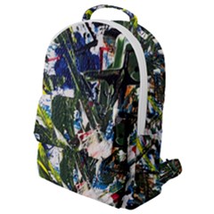 Snow In A City-1-1 Flap Pocket Backpack (small) by bestdesignintheworld