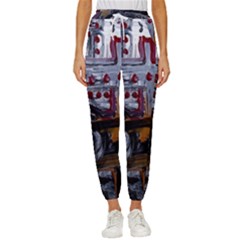 Trip In A Woods-1-1 Cropped Drawstring Pants