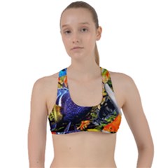 The Life Aquatic Criss Cross Racerback Sports Bra by impacteesstreetwearcollage