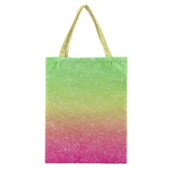 Ombre Glitter  Classic Tote Bag by Colorfulart23