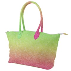 Ombre Glitter  Canvas Shoulder Bag by Colorfulart23