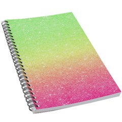 Ombre Glitter  5 5  X 8 5  Notebook by Colorfulart23