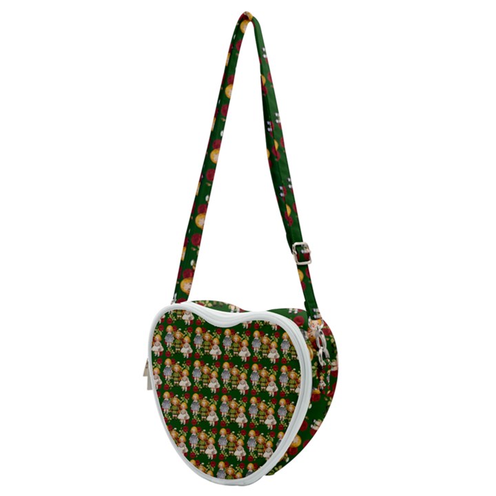 Dindollygreen Heart Shoulder Bag