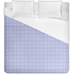 Lighblu Plaid Small Duvet Cover (king Size) by snowwhitegirl