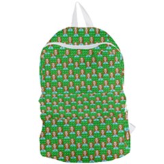 Girl Green Foldable Lightweight Backpack by snowwhitegirl